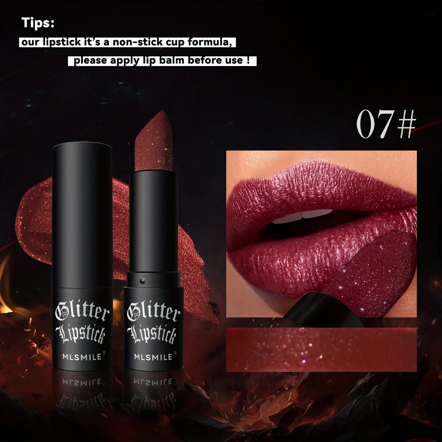 Glitter Lipstick