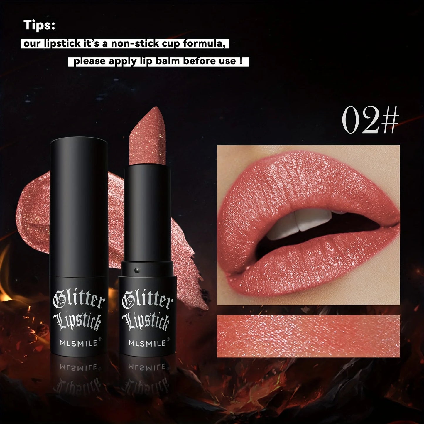 Glitter Lipstick