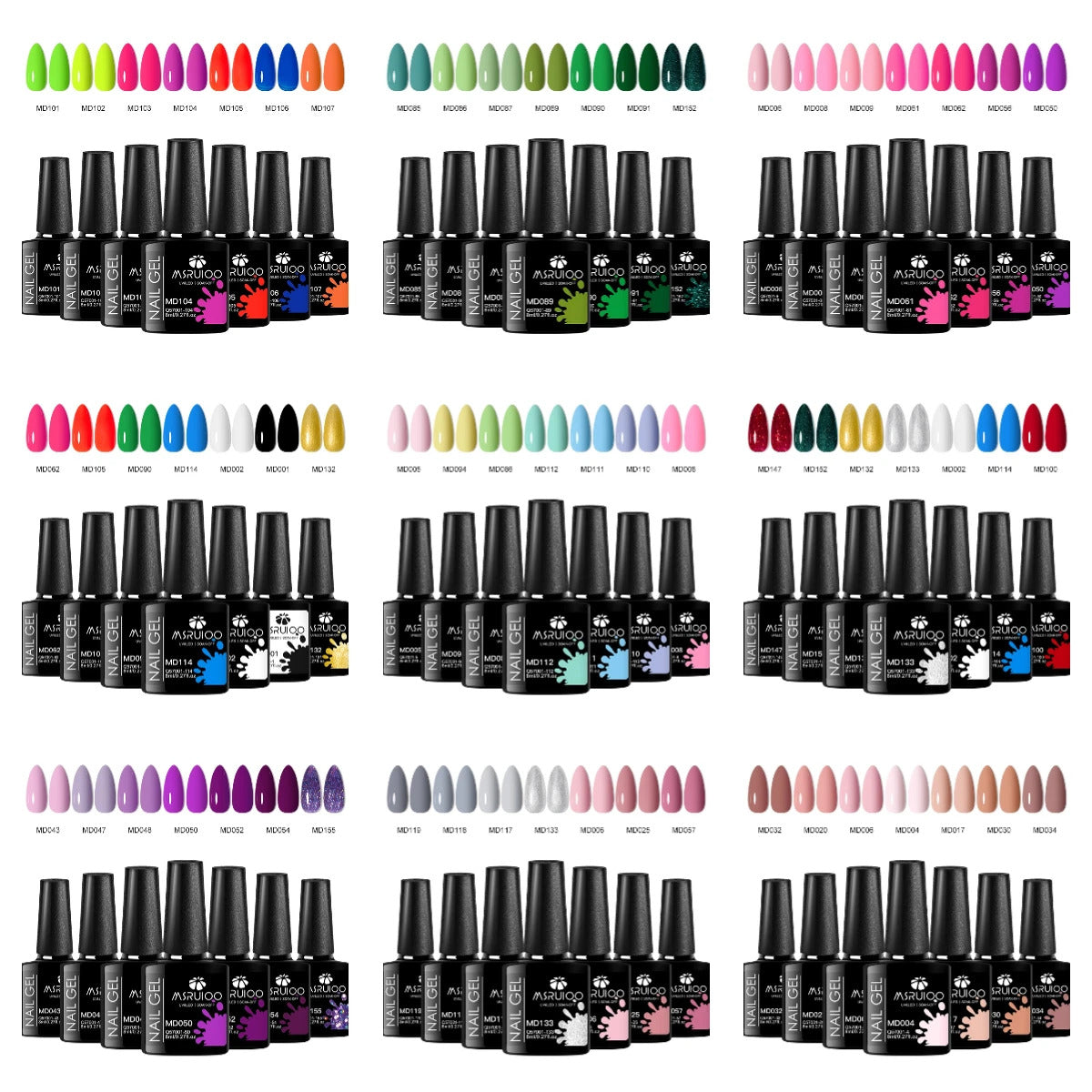 Nail Gel Polish Set