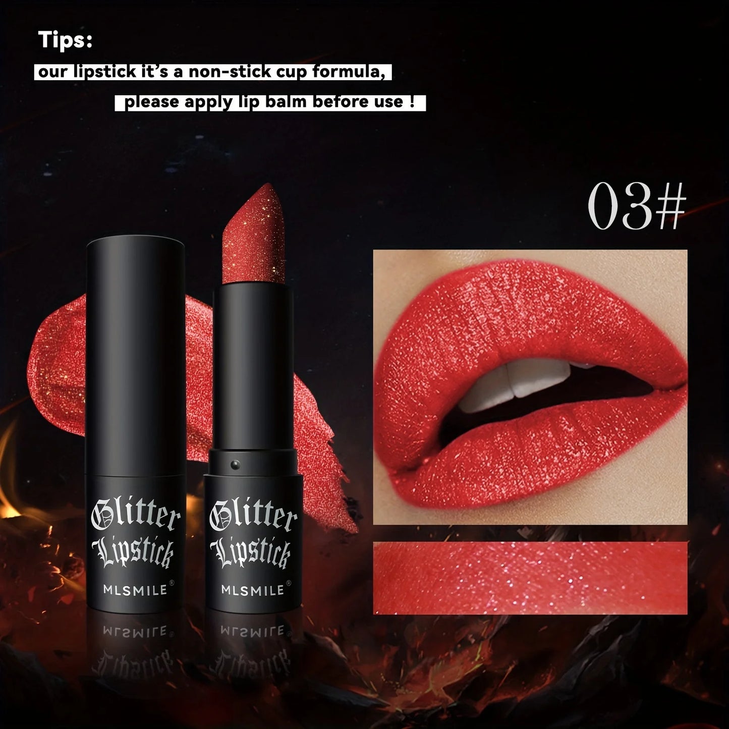 Glitter Lipstick