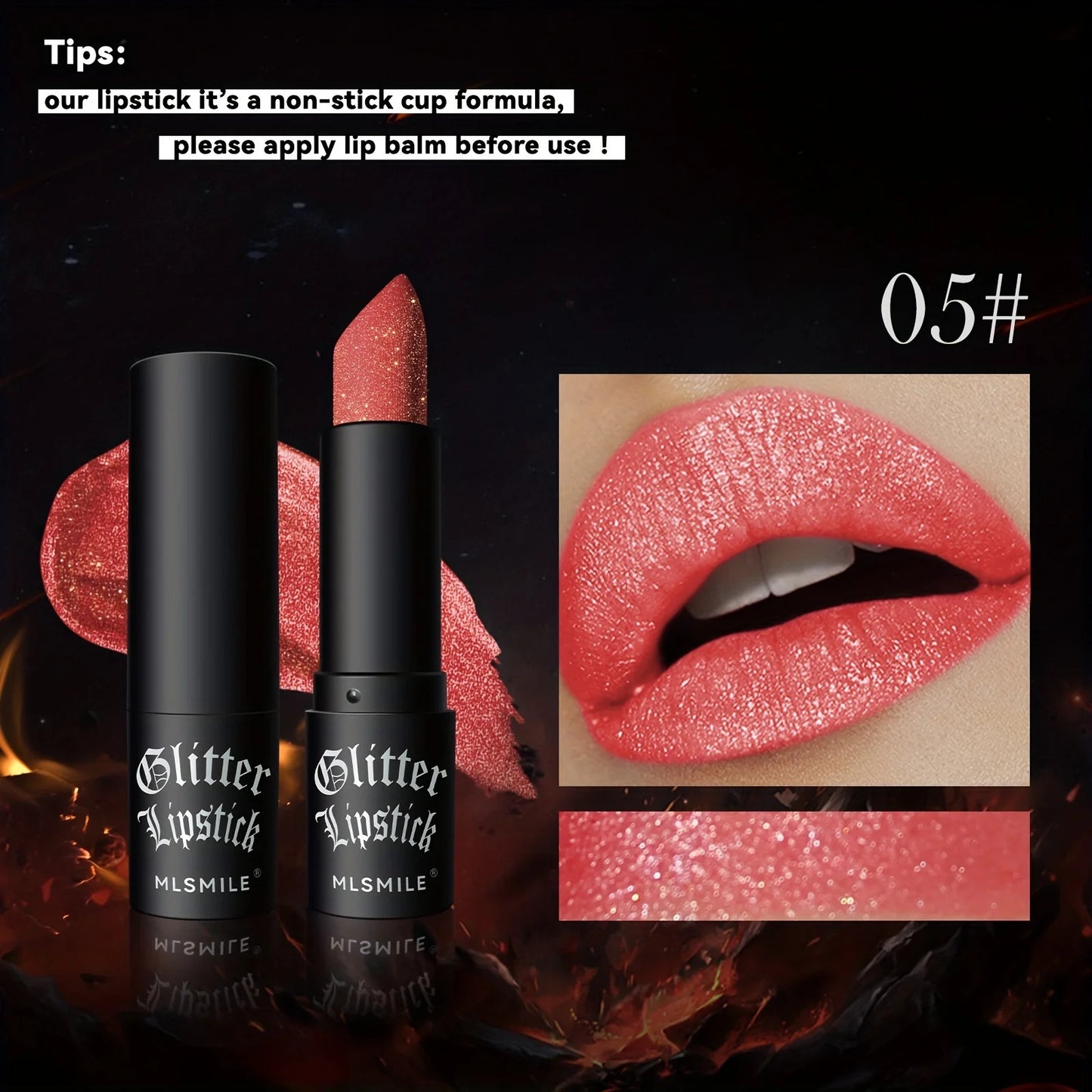 Glitter Lipstick
