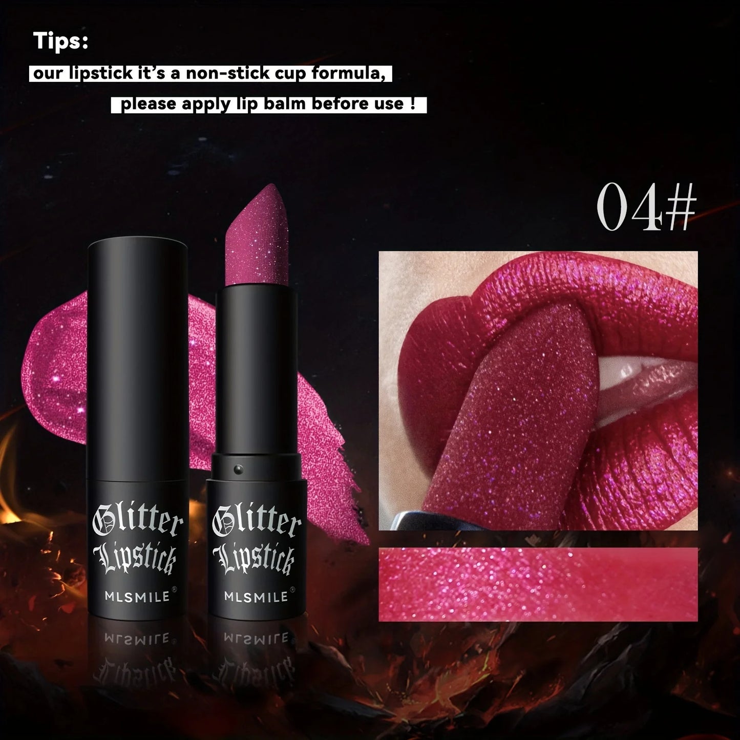 Glitter Lipstick