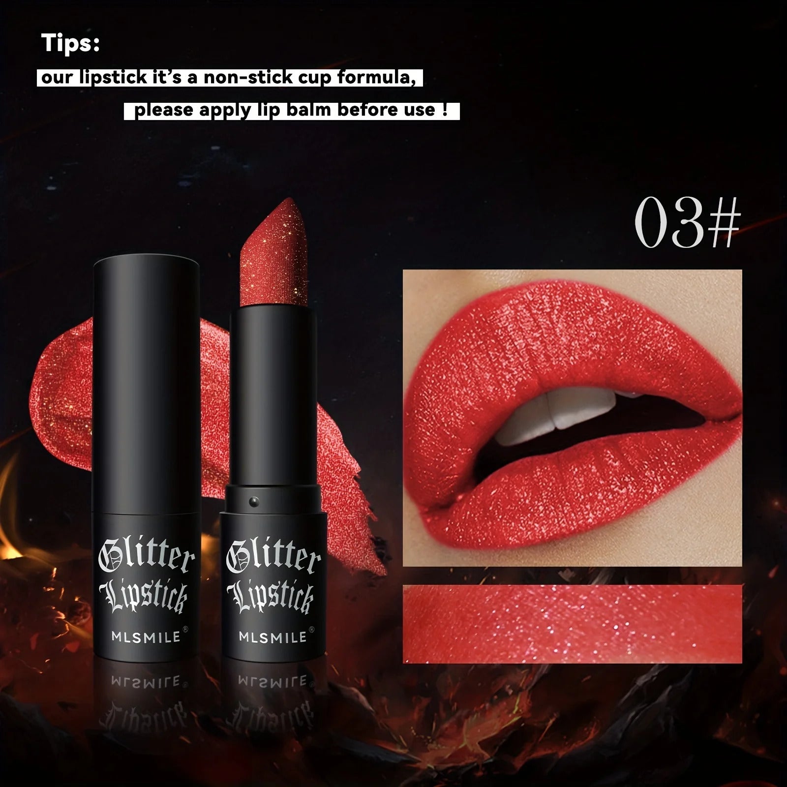 Glitter Lipstick